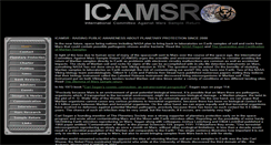 Desktop Screenshot of icamsr.org